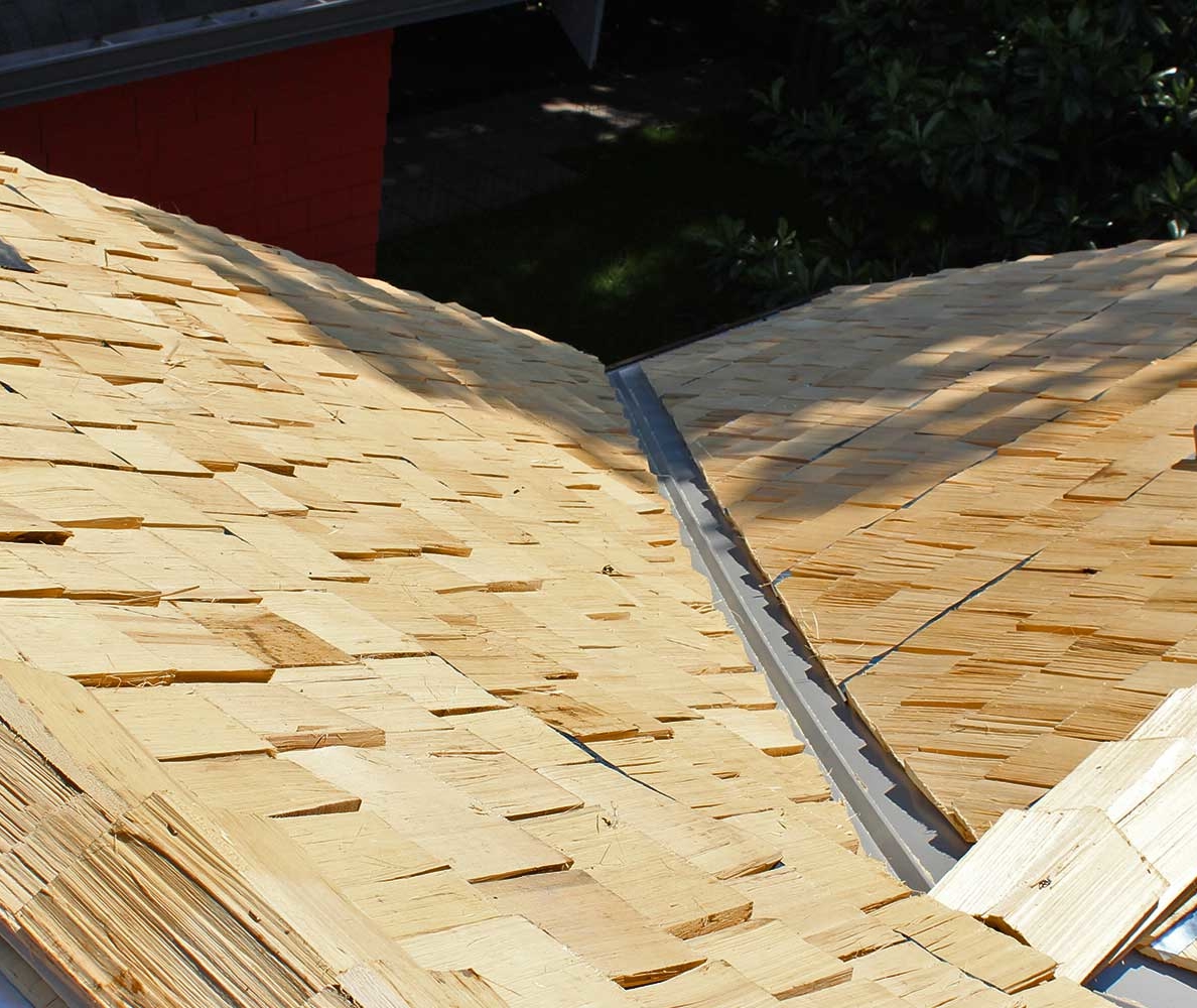 Handsplit Ridge Cap S&W Forest Products Cedar Roof Shakes