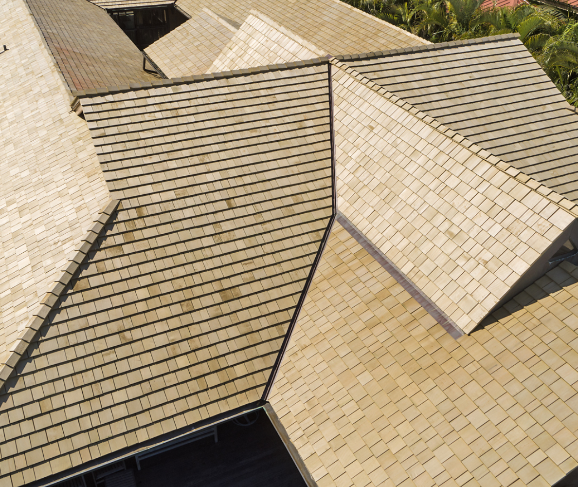 Tapersawn Ridge Caps S&W Forest Products Premium Cedar Roofing